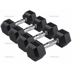 Protrain DB 6101 1-10 кг из каталога гантельных рядов в Уфе по цене 33660 ₽