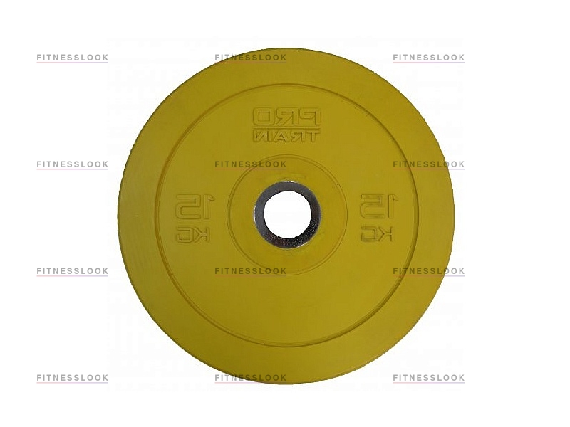 CBP-15 каучуковый в Уфе по цене 8550 ₽ в категории диски (блины) для штанг и гантелей Protrain