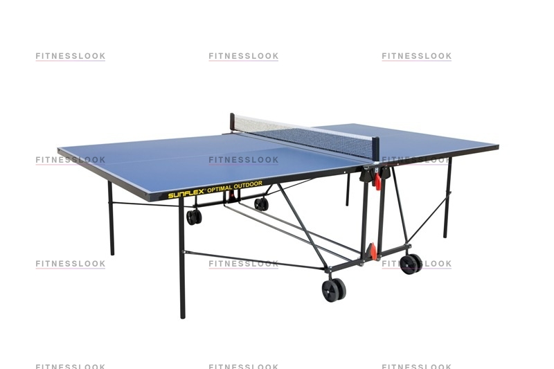 Sunflex Optimal Outdoor - синий из каталога влагостойких теннисных столов в Уфе по цене 37750 ₽