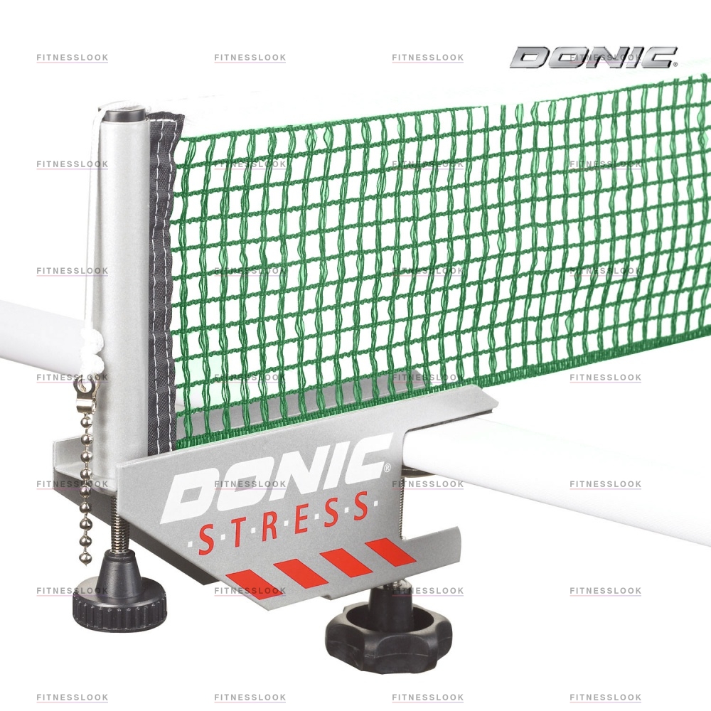 Stress - серый/зеленый в Уфе по цене 8990 ₽ в категории сетки для настольного тенниса Donic