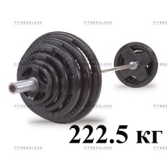 Body Solid 222.5 кг OSRK222.5 из каталога прямых штанг в Уфе по цене 116690 ₽