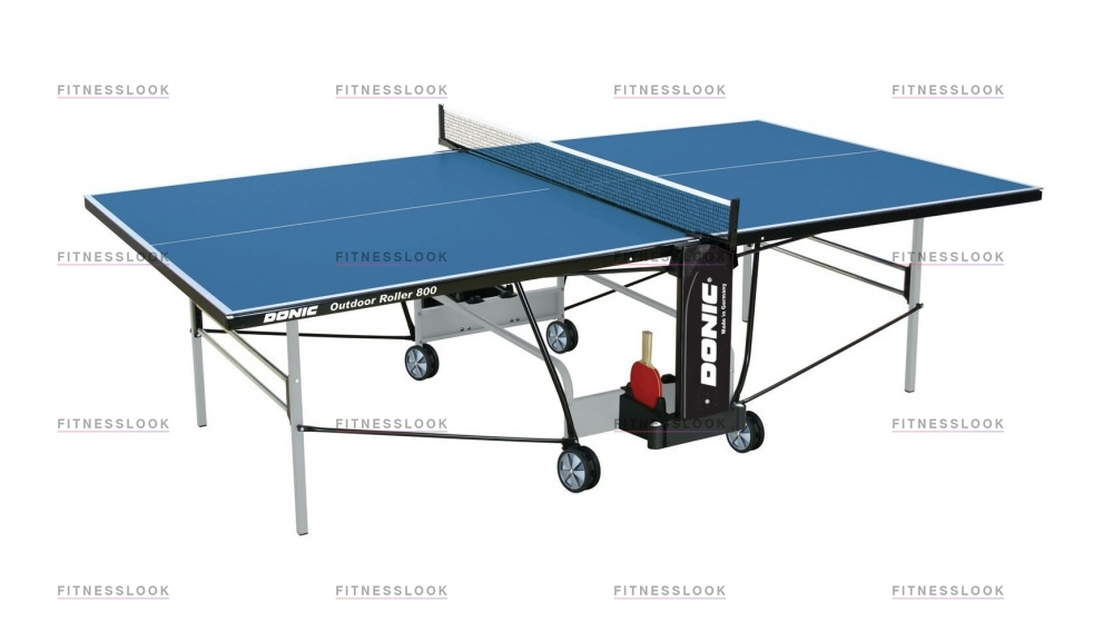 Donic Outdoor Roller 800-5 - синий из каталога влагостойких теннисных столов в Уфе по цене 79990 ₽