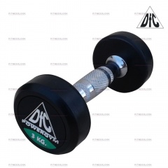 DFC PowerGym пара - 3 кг из каталога обрезиненных гантелей в Уфе по цене 1960 ₽