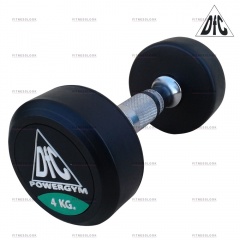 DFC PowerGym пара - 4 кг из каталога обрезиненных гантелей в Уфе по цене 2550 ₽