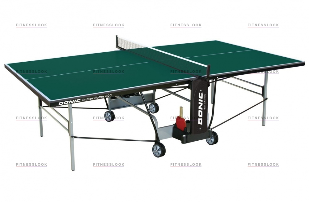Donic Indoor Roller 800 - зеленый из каталога теннисных столов для помещений в Уфе по цене 57990 ₽