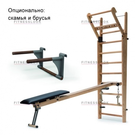 Рендер-2 для NOHrD WallBars - дуб/ 10 перекладин