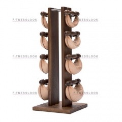 NOHrD Swing Turm – орех/ 40 кг. из каталога гантельных рядов в Уфе по цене 97750 ₽