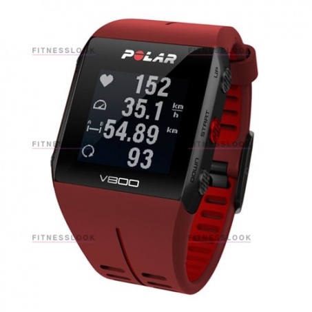Рендер-3 для Polar V800 с датчиком H7 (красный)