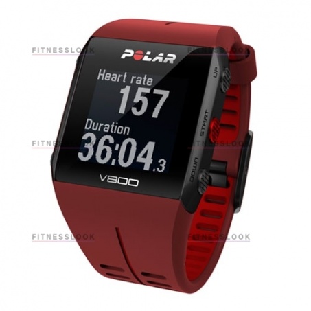 Рендер-1 для Polar V800 с датчиком H7 (красный)