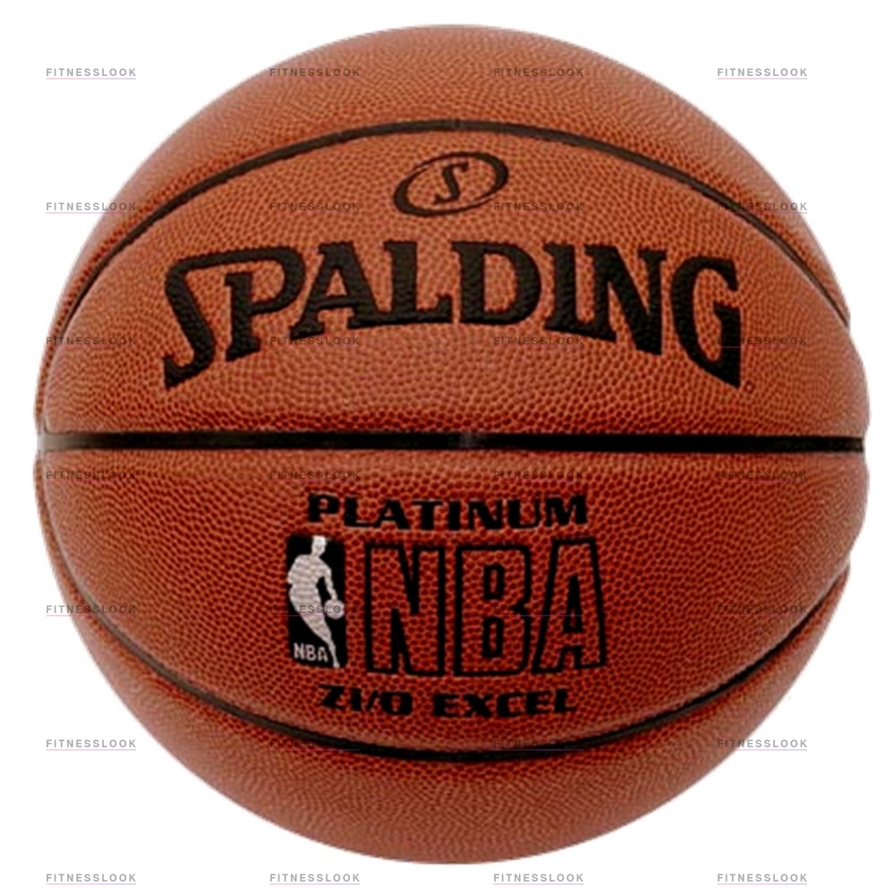 Spalding NBA Platinum Excel 74-065 из каталога баскетбольных мячей в Уфе по цене 3759 ₽