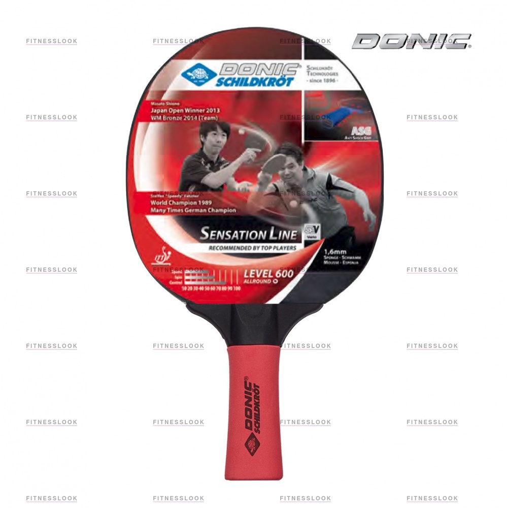 Sensation 600 в Уфе по цене 1490 ₽ в категории ракетки для настольного тенниса Donic