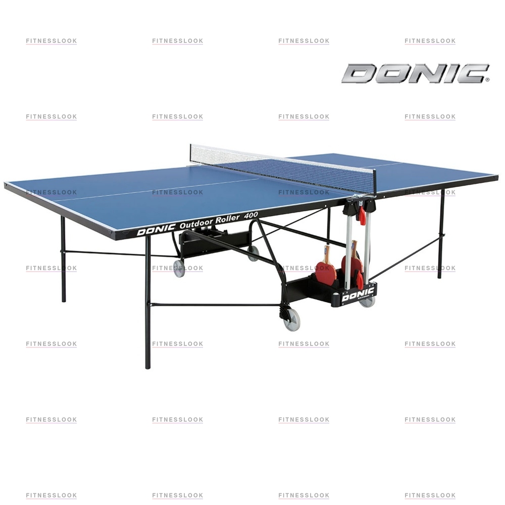 Donic Outdoor Roller 400 - синий из каталога всепогодных теннисных столов в Уфе по цене 61990 ₽
