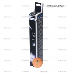 Donic 2T-CLUB - 6шт. - оранжевые из каталога мячей для настольного тенниса в Уфе по цене 450 ₽