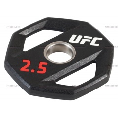 UFC олимпийский 2,5 кг 50 мм из каталога дисков для штанги с посадочным диаметром 50 мм. в Уфе по цене 4945 ₽