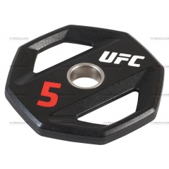 UFC олимпийский 5 кг 50 мм из каталога дисков для штанги с посадочным диаметром 50 мм. в Уфе по цене 8330 ₽