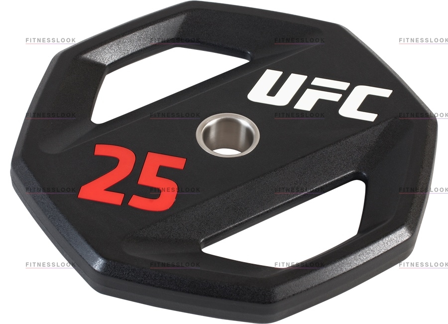 UFC олимпийский 25 кг 50 мм из каталога дисков для штанги с посадочным диаметром 50 мм. в Уфе по цене 25050 ₽