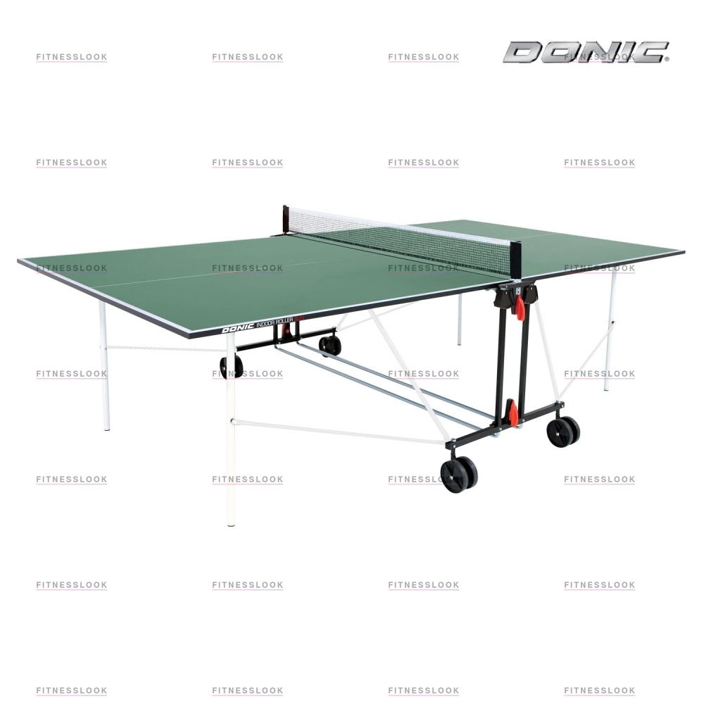 Donic Indoor Roller Sun - зеленый из каталога теннисных столов для помещений в Уфе по цене 37990 ₽