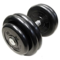 MB Barbell Tight Set 11 кг из каталога обрезиненных гантелей в Уфе по цене 3830 ₽