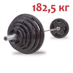 Body Solid 182 кг из каталога прямых штанг в Уфе по цене 24890 ₽
