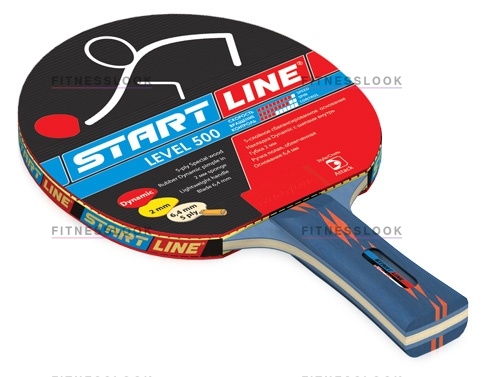 Level 500 анатомическая в Уфе по цене 1290 ₽ в категории ракетки для настольного тенниса Start Line