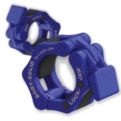 Body Solid (пара) 50 мм синие из каталога замков для грифа в Уфе по цене 8040 ₽