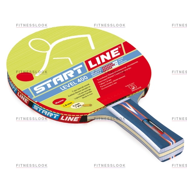 Level 400 коническая в Уфе по цене 790 ₽ в категории ракетки для настольного тенниса Start Line