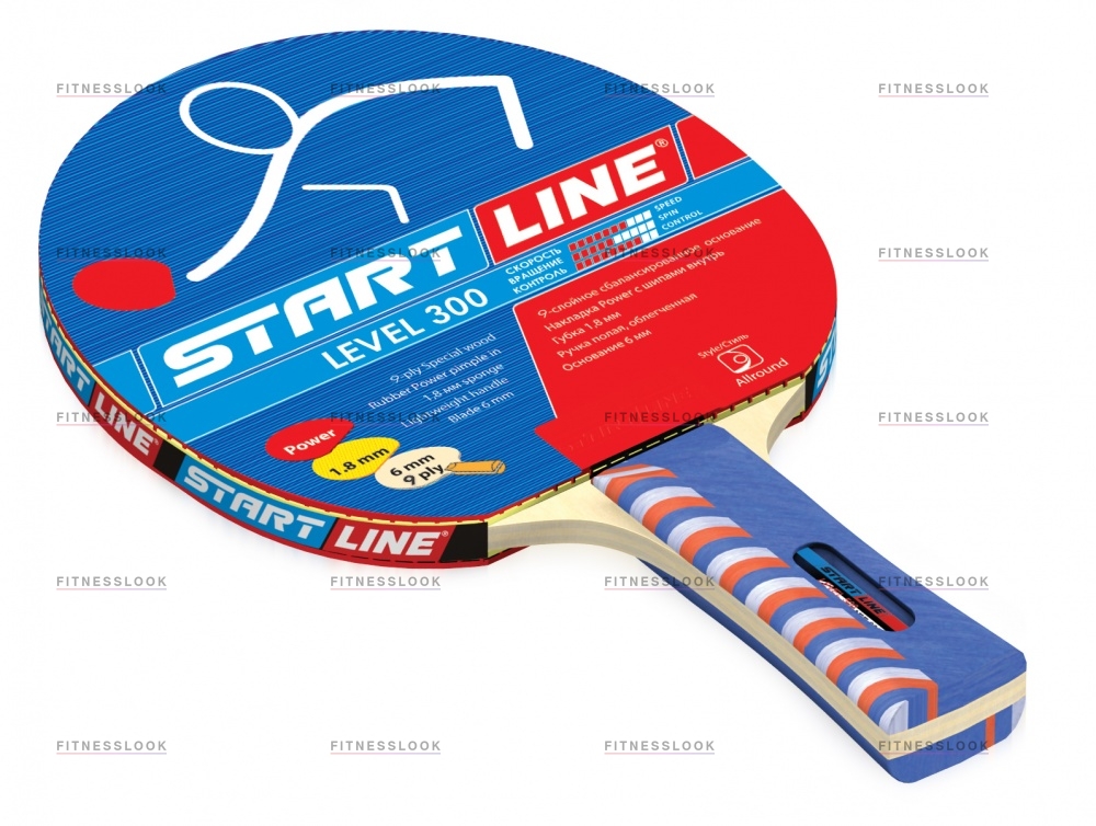 Level 300 коническая в Уфе по цене 590 ₽ в категории ракетки для настольного тенниса Start Line