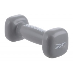 REEBOK виниловая 1 кг. RAWT-11051GR из каталога гантелей для фитнеса в Уфе по цене 770 ₽