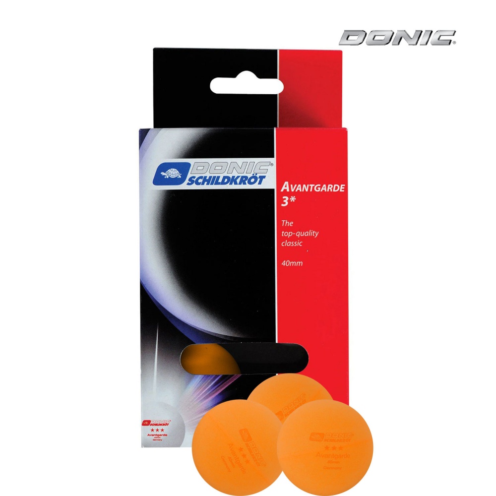 Avantgarde (6 шт.) - оранжевый в Уфе по цене 590 ₽ в категории мячи для настольного тенниса Donic